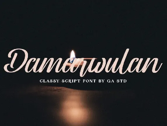 Damarwulan font