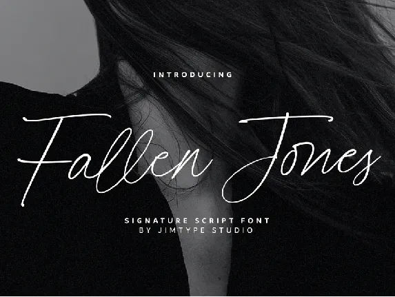 Fallen Jones DEMO! font