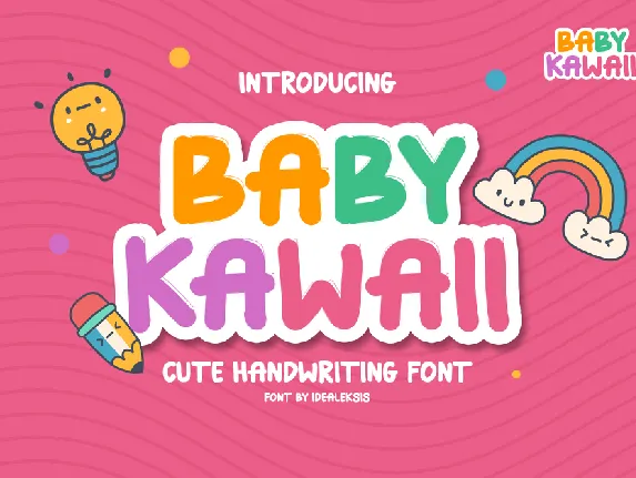 Baby Kawaii font