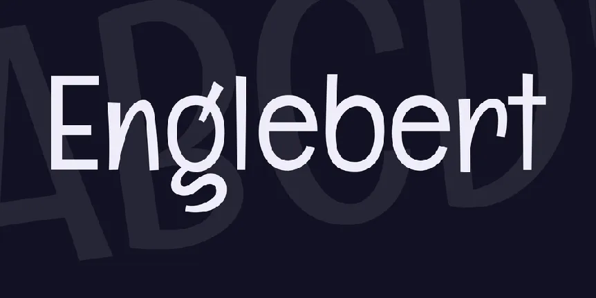 Englebert font