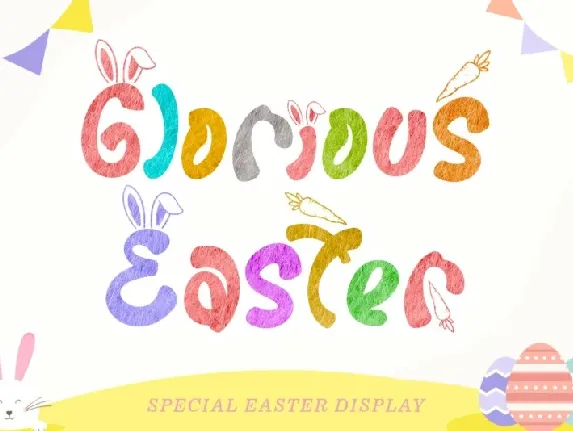 Glorious Easter font