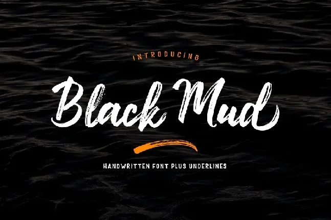 Black Mud font