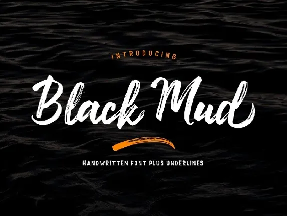 Black Mud font