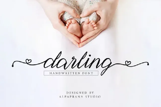 Darling – Calligraphy font