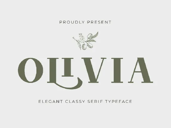 Olivia font