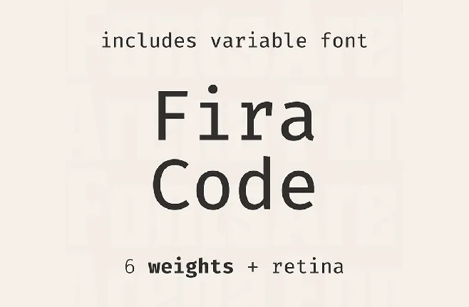 Fira Code font