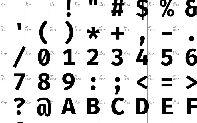 Fira Code font