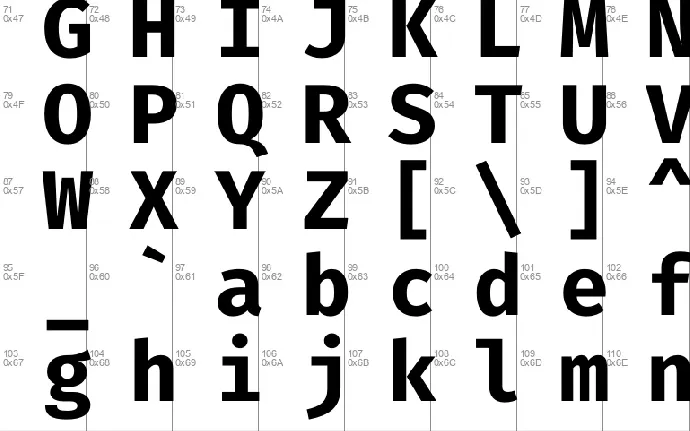 Fira Code font