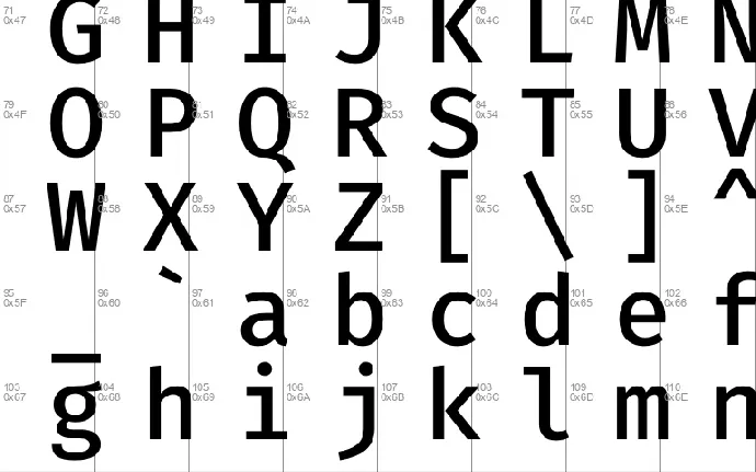 Fira Code font