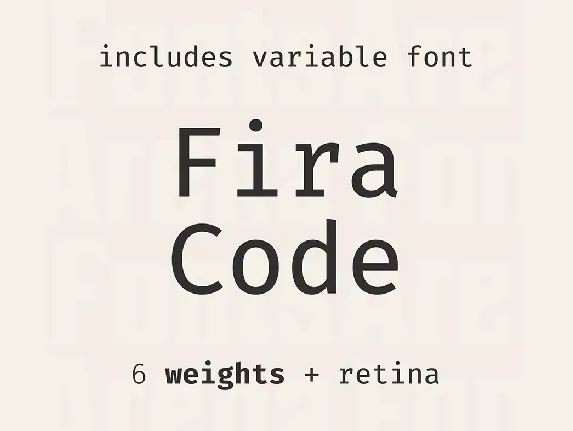 Fira Code font