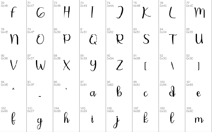 Butterna font