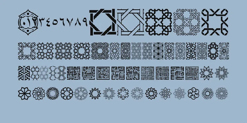 KufiPattern font