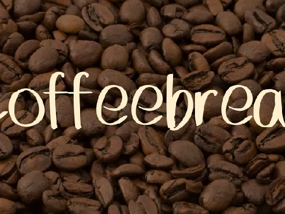 Coffeebreak font