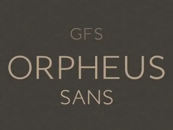 GFS Orpheus Sans Serif font