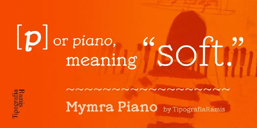 Mymra Piano Family font