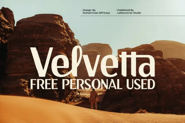 Velvetta font