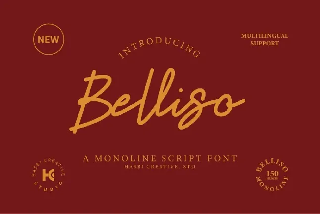 Belliso font