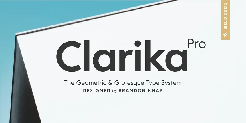 Clarika Pro Family font