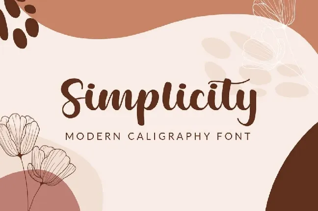 Simplicity font