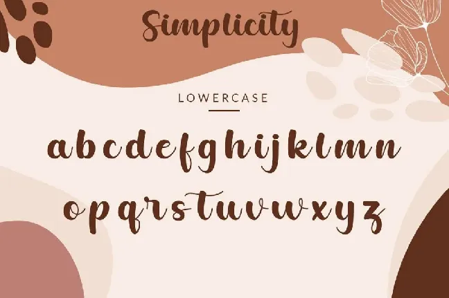 Simplicity font