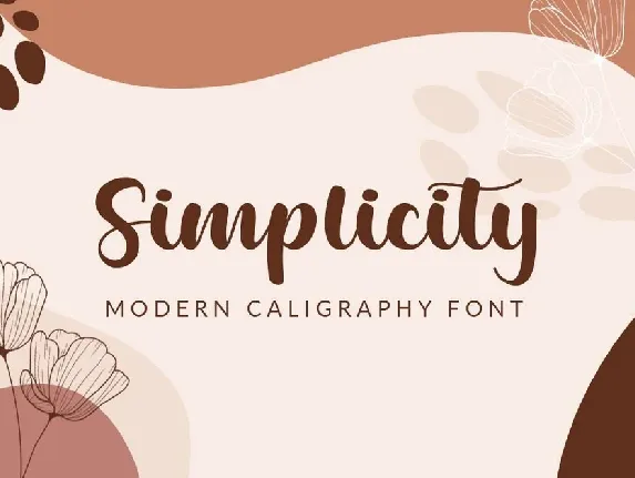 Simplicity font