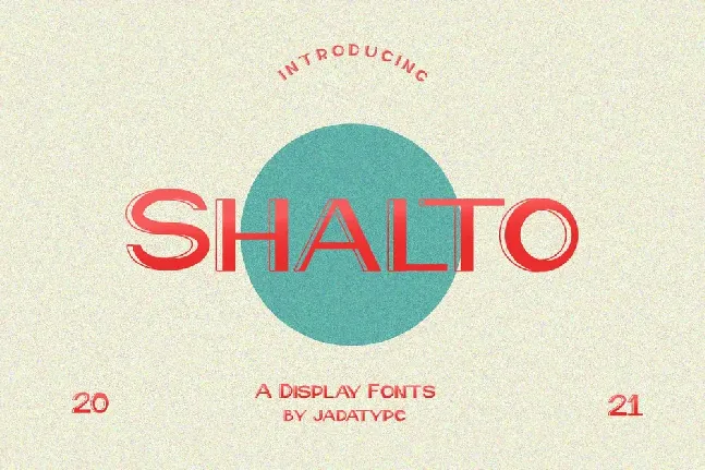 Shalto font