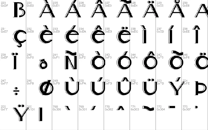 Shalto font