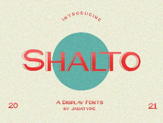 Shalto font