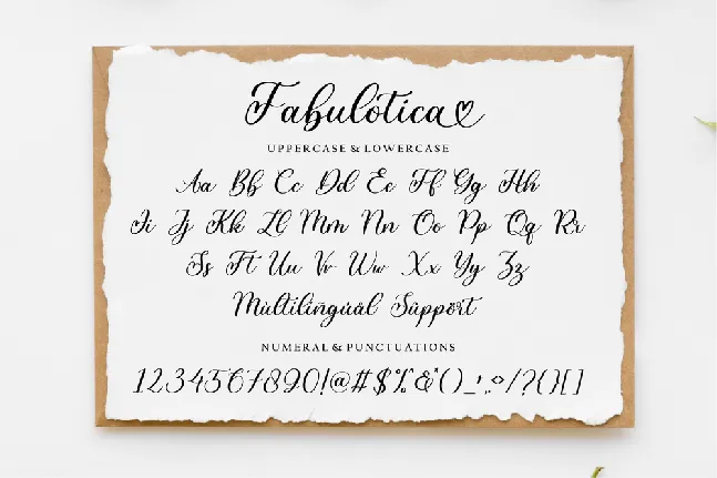 Fabulotica font