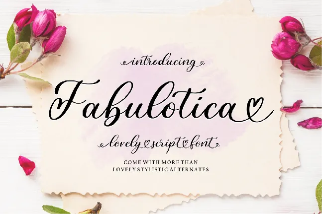 Fabulotica font