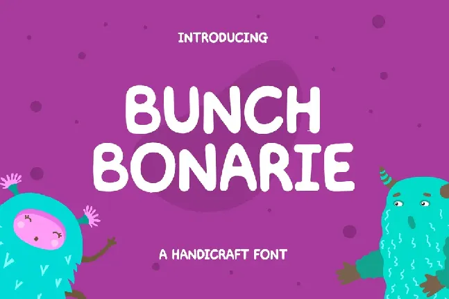 BUNCH BONARIE font