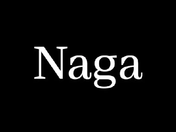 Naga font