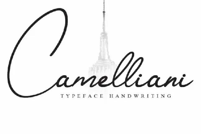 Camelliani Script font