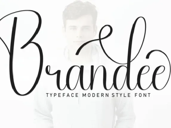 Brandee font