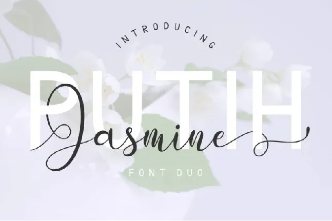 Putih Jasmine Duo font