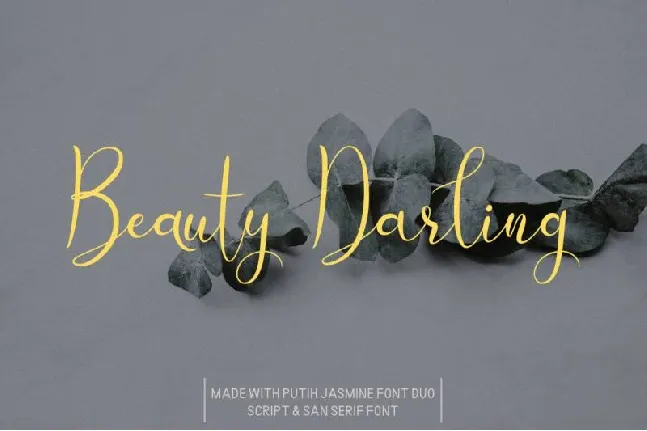 Putih Jasmine Duo font