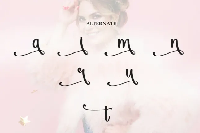 Beauty Barbie Script font