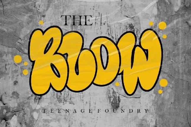 Teenage Decay font