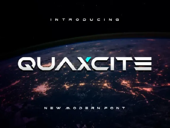 Quaxcite font