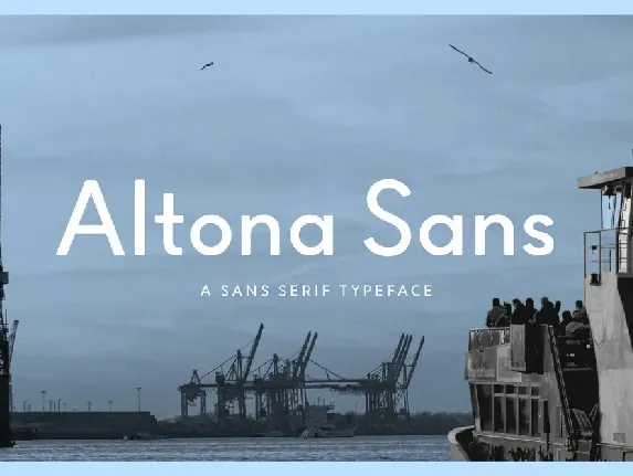 Altona Sans font