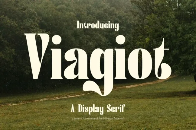 Viagiot font