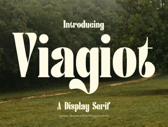 Viagiot font