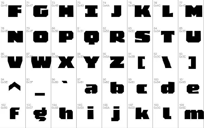 Kubots font