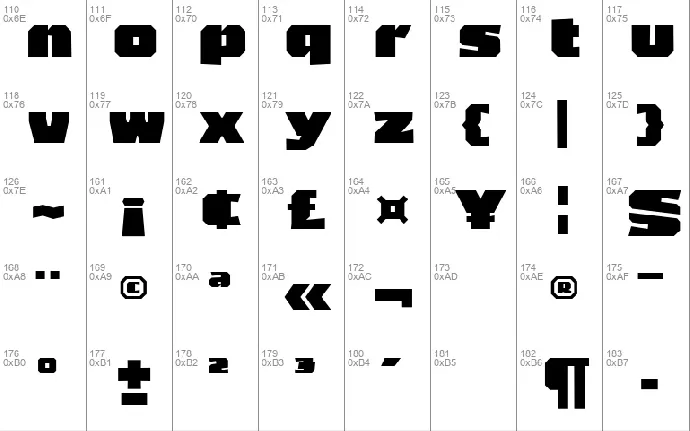 Kubots font