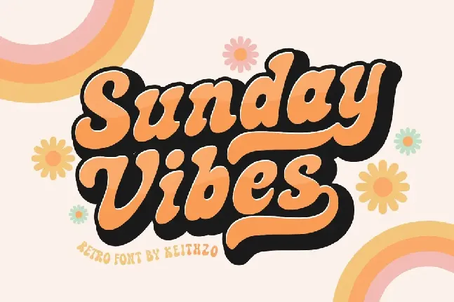 Sunday Vibes font