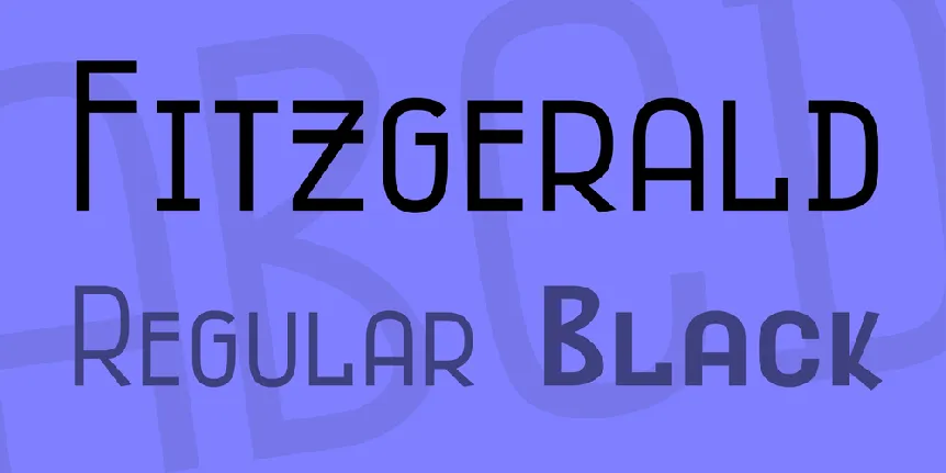 Fitzgerald font