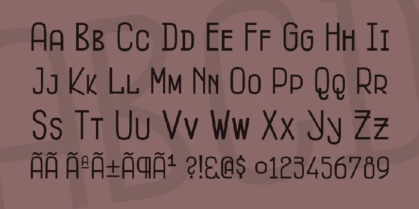 Fitzgerald font