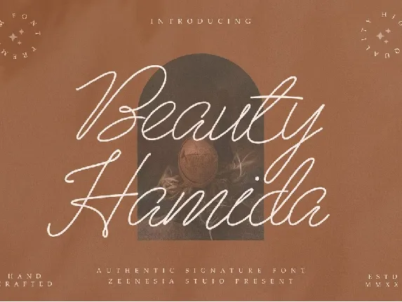 Beauty Hamida font