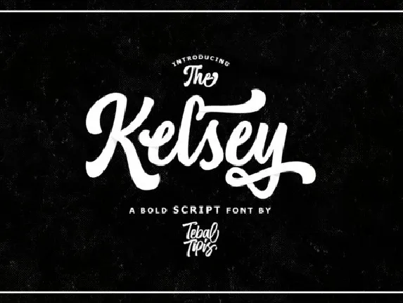 Kelsey Script font