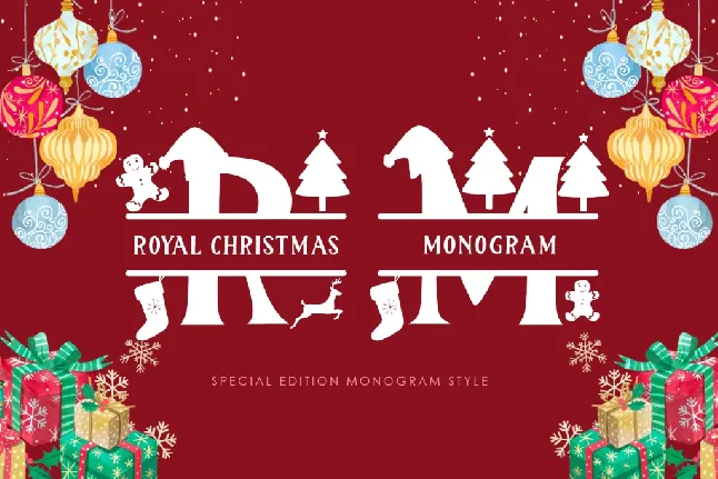 Royal Monogram font